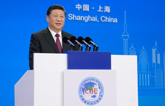 習(xí)近平主席進博會主旨演講在中央企業(yè)交易團引起熱烈反響 